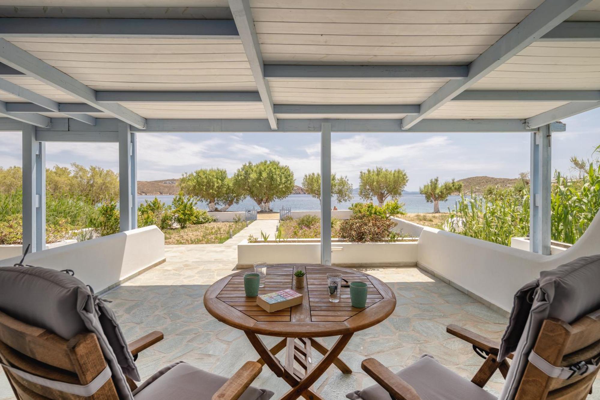 Galazio Seaside Apartments Ливадакия Экстерьер фото